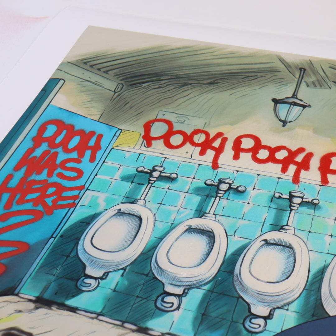 'Bear Spray' Print by PRIEST - Hand Finished