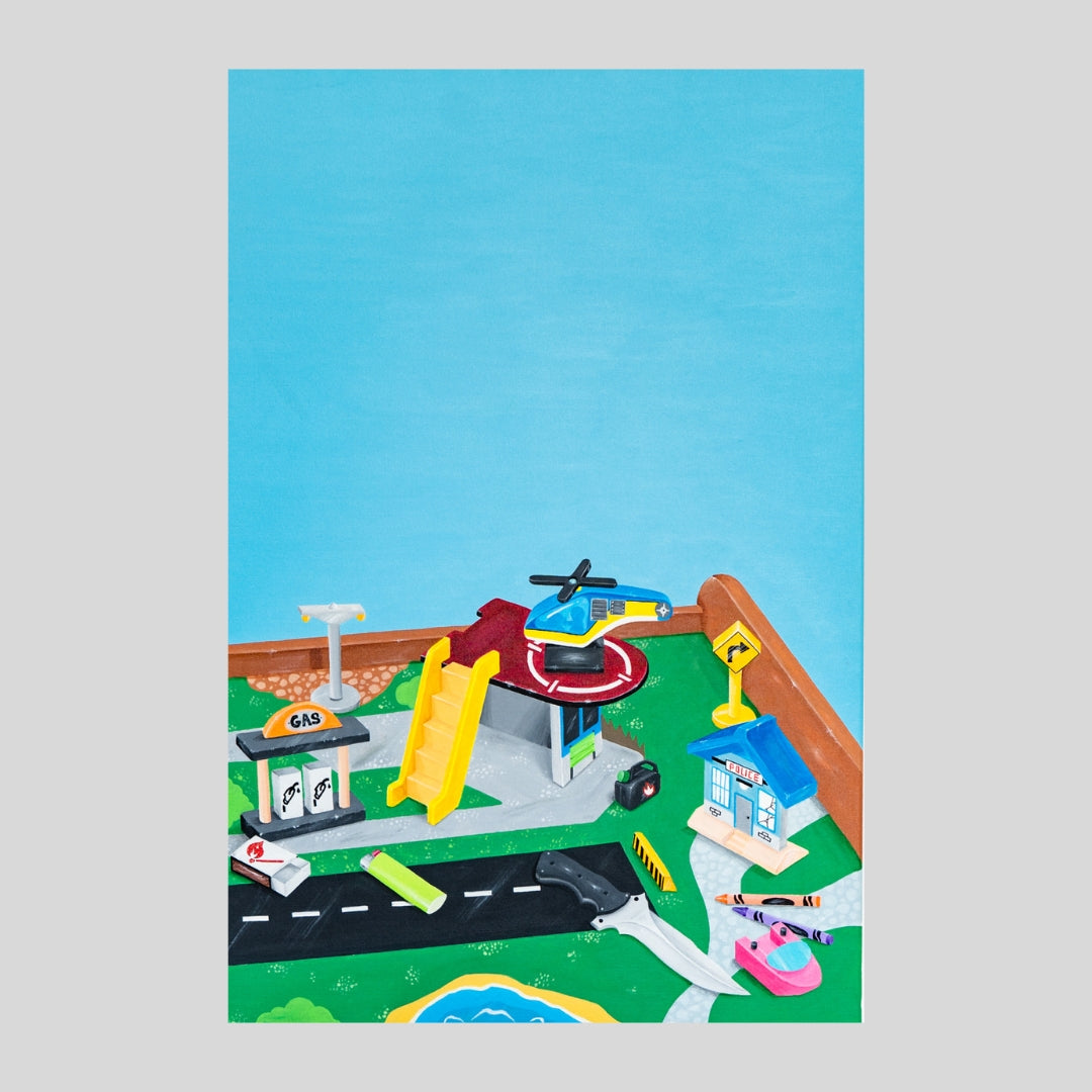 Jacob Nicholson - City Mission - Original Artwork