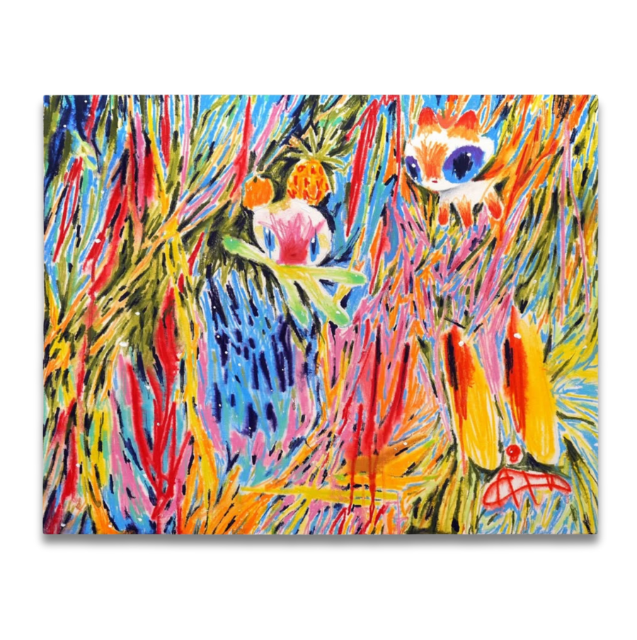 Mila Useche - Will this tree bear good fruit - Original Artwork