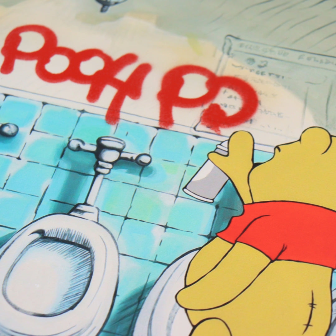 'Bear Spray' Print by PRIEST - Hand Finished