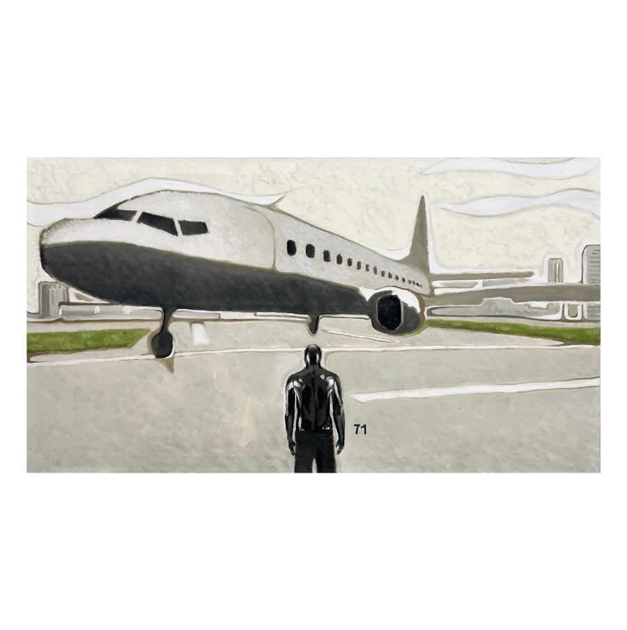 Yutaro Inagaki - On my way home, 5am - Original Artwork