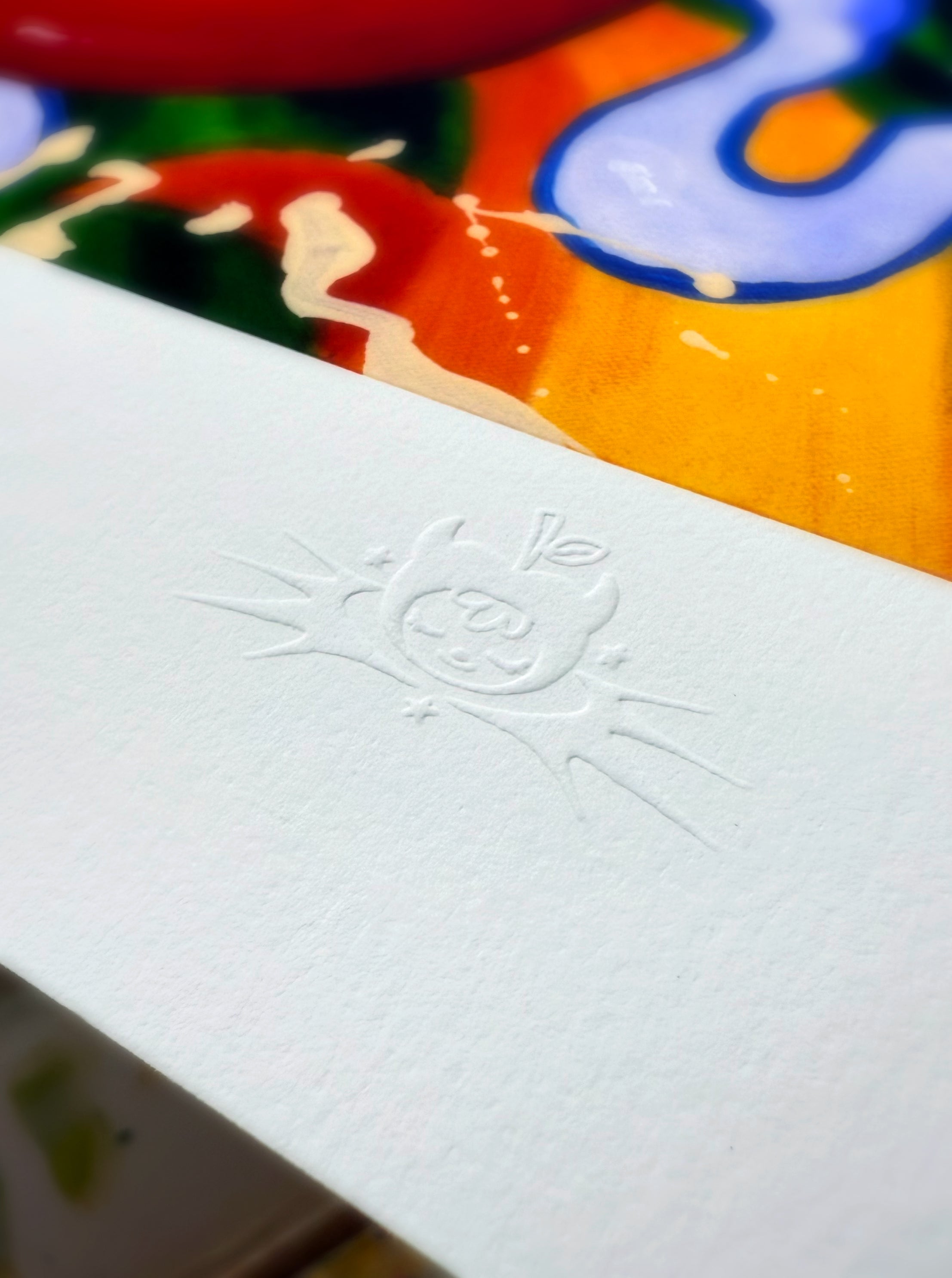 'Spectrum at the Gates of Heaven' Print by Mila Useche