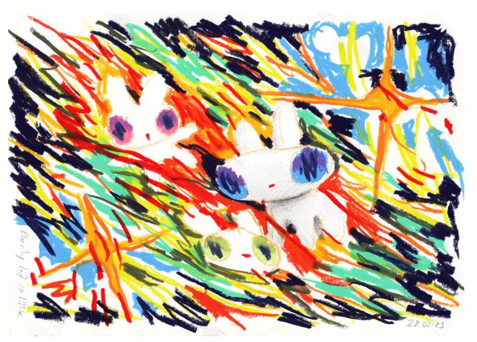 ‘Eternity Lasts so Little’ (2025) - Paper Work by Mila Useche