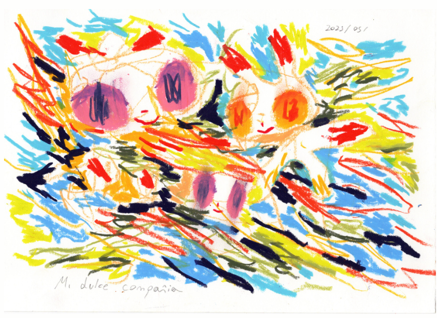 ‘Mi Duce Compañia’ (2025) - Paper Work by Mila Useche