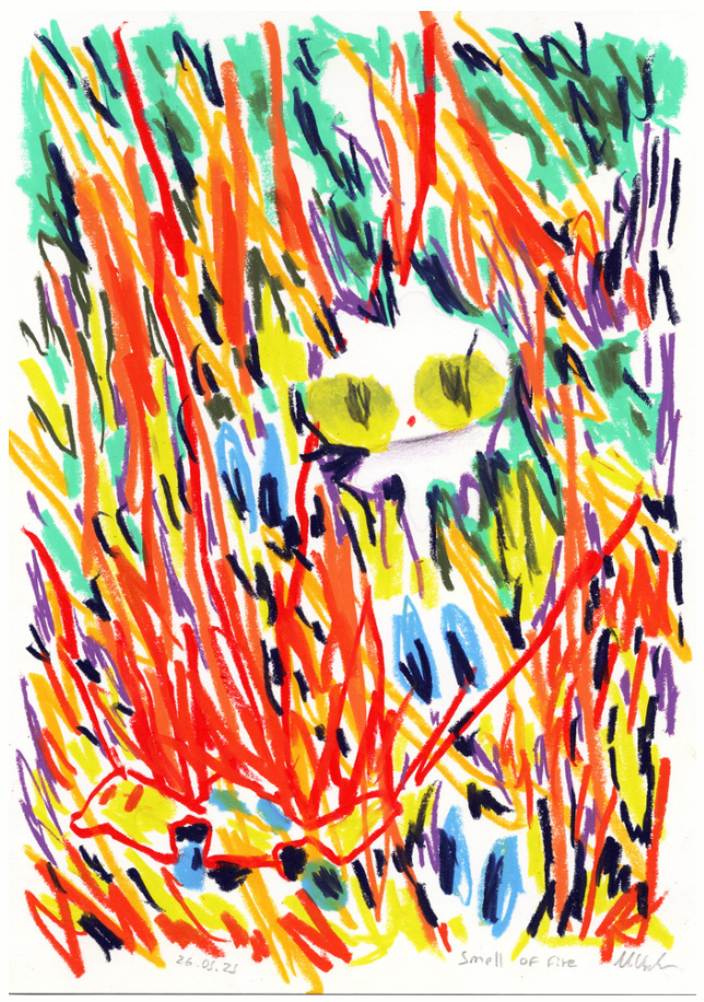 ‘Smell of Fire’ (2025) - Paper Work by Mila Useche