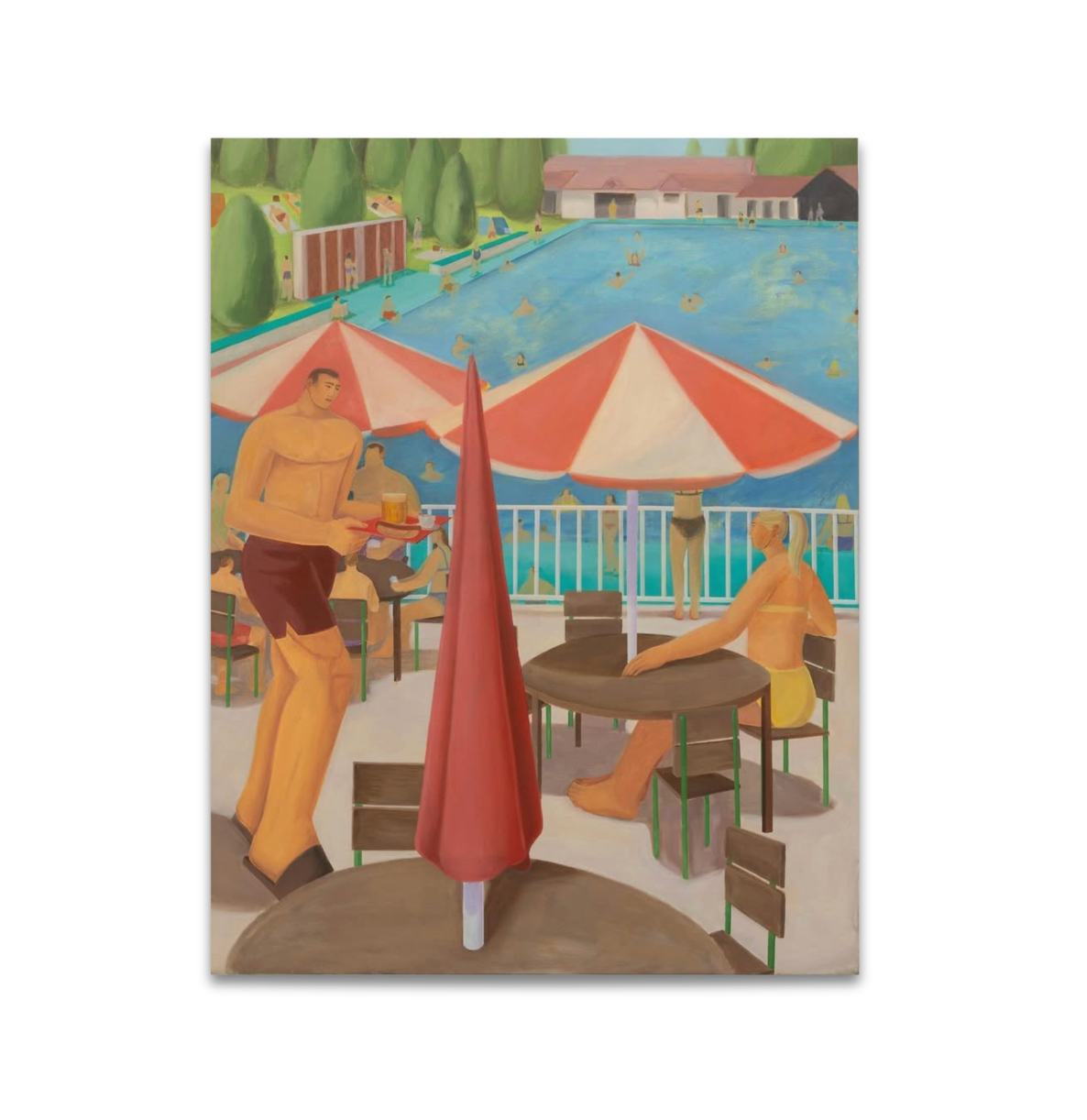 Miroslav Pelák - By The Pool - Original Artwork