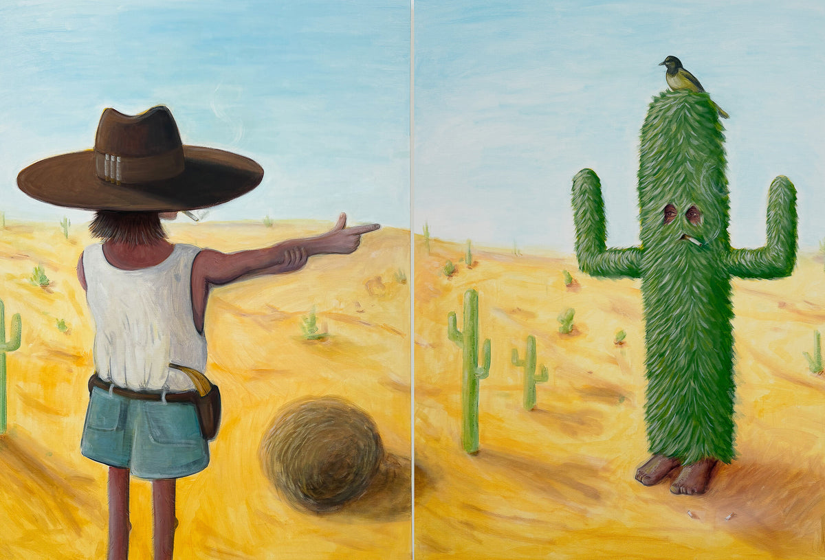 Cameron Dimopoulos - Hide n Seek? - Original Artwork