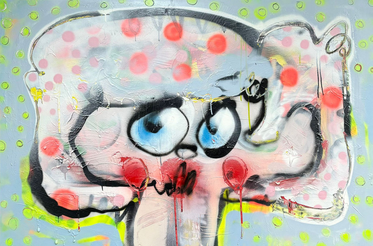Tomas Gittins - Head in The Clouds - Original Artwork