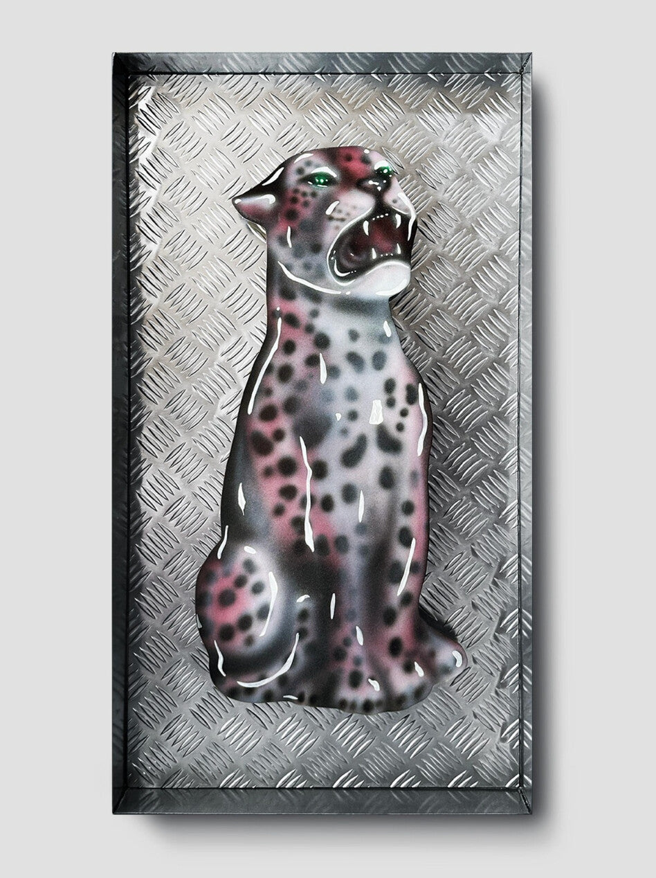 Samuel Almansa - Pink Predator I - Original Artwork