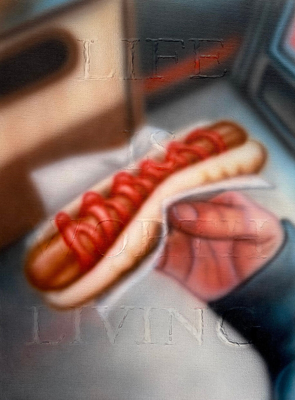 Kevin Judge - I'd Get a Hot Dog With You From SevenEleven In Every Lifetime - Original Artwork
