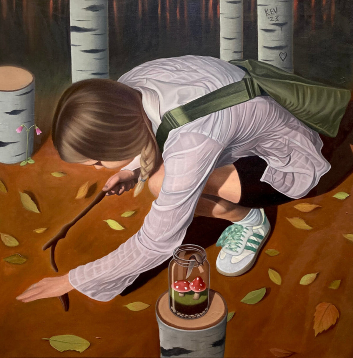 Kevin Judge - Slug Collector - Original Artwork