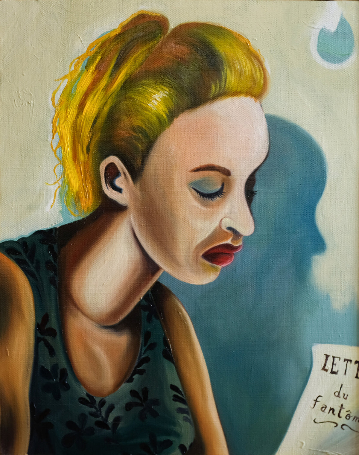 Yann Leto - Lettre du fantôme - Original Artwork