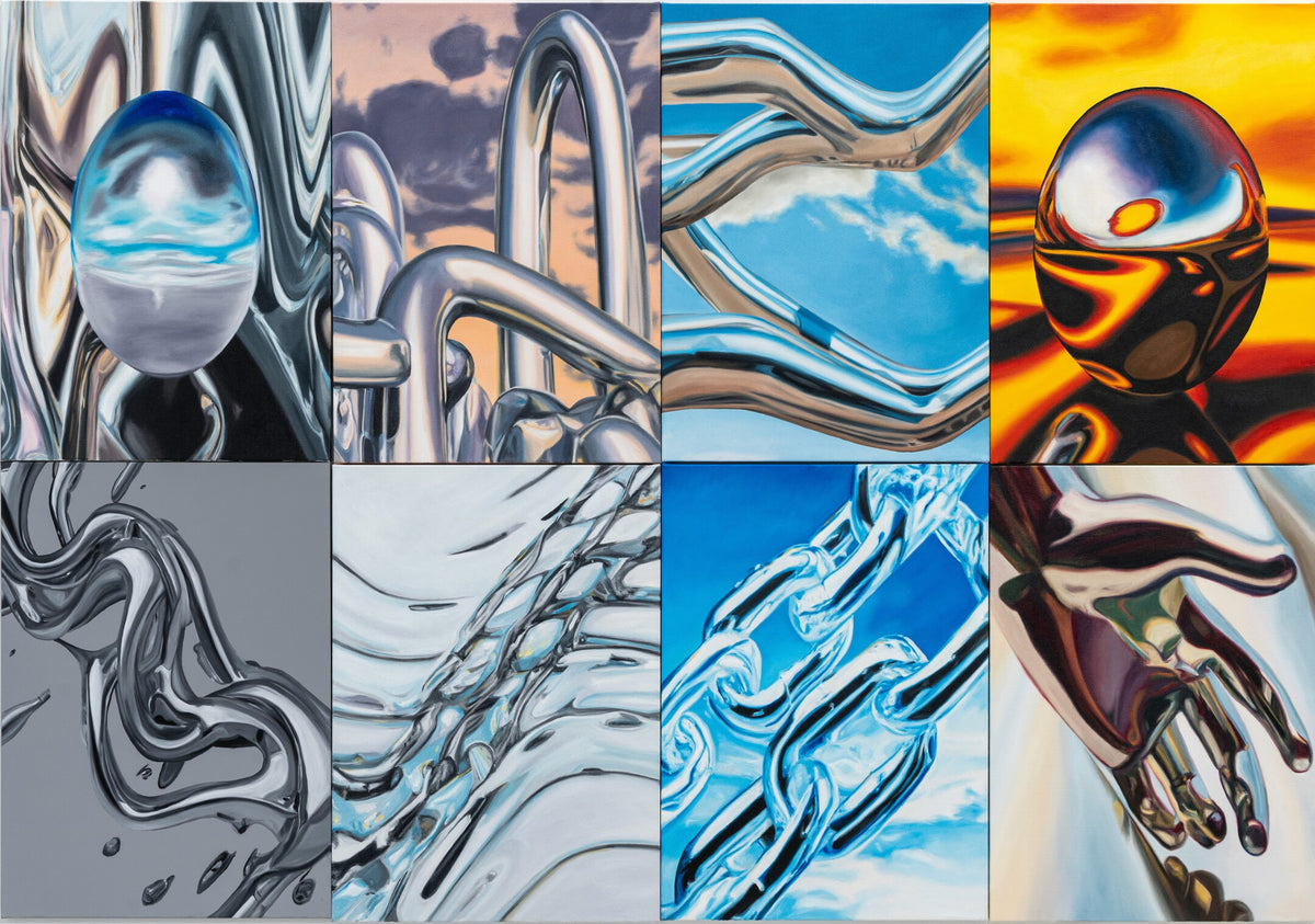 Felix von Dallwitz - Nothing Takes the Past Away Like the Future (8 Canvas) - Original Artwork