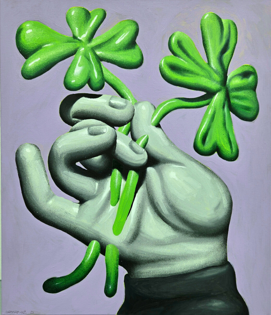 Martynas Auž - Lucky Hand - Original Artwork