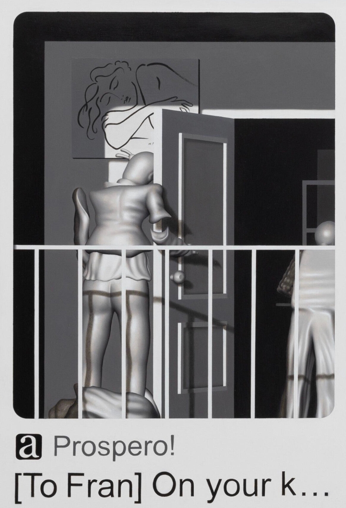 Seungwoo Kang - Rear Window 2 - Original Artwork
