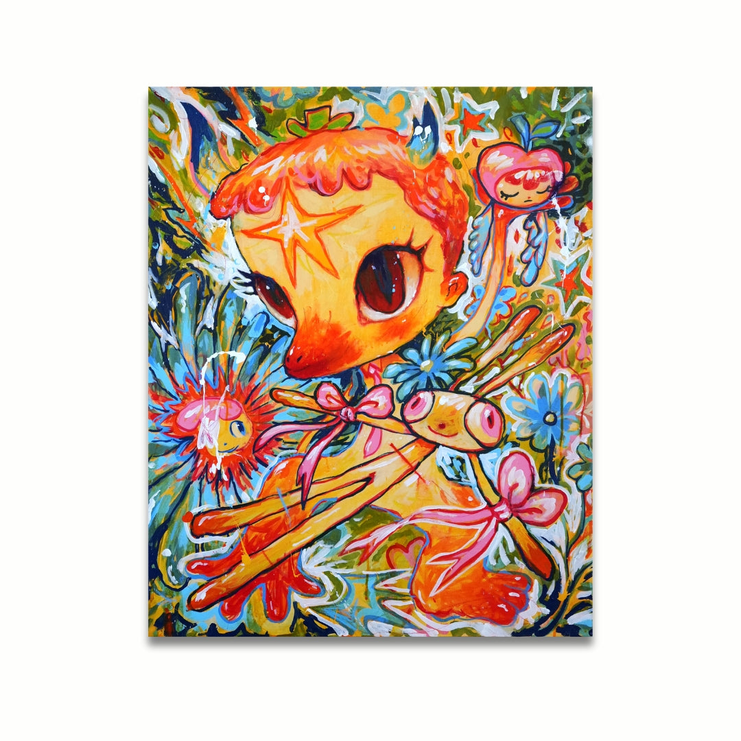 Mila Useche - Wild Flowers - Original Artwork