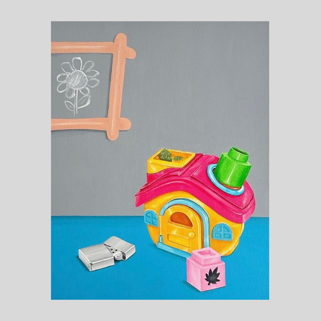 Jacob Nicholson - Living on a Different Plane - Original Artwork