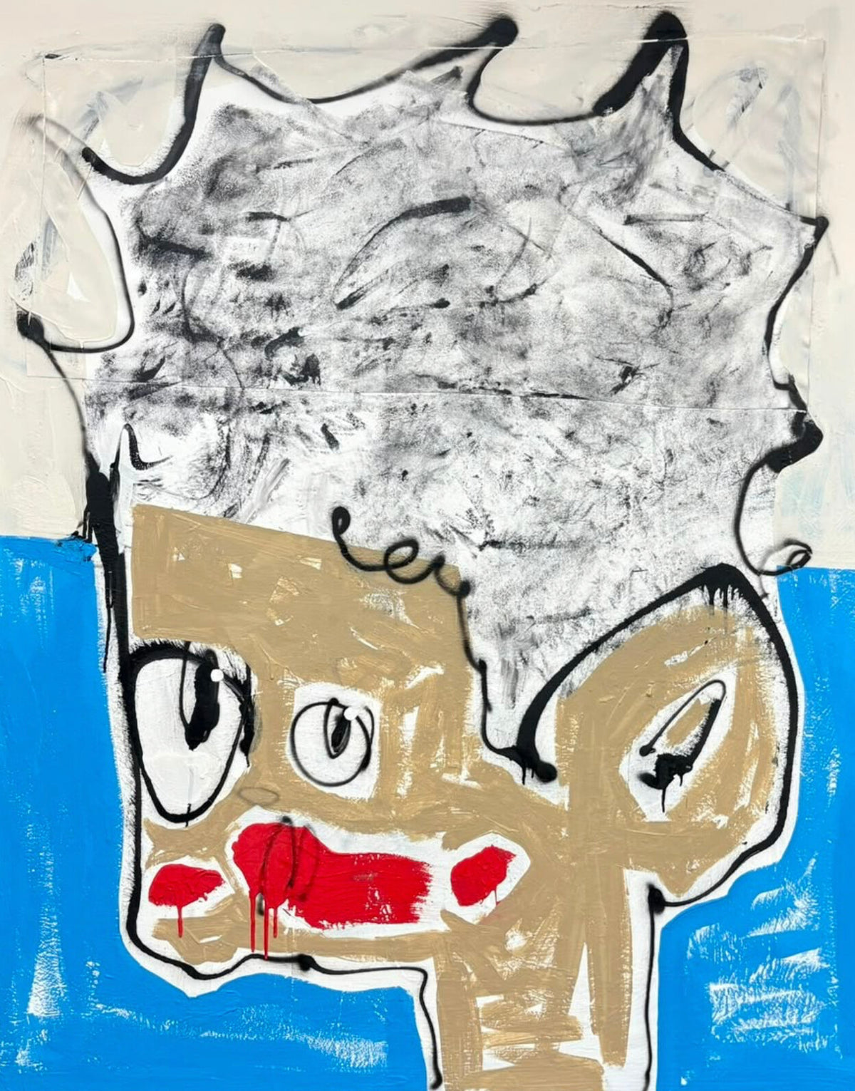 Tomas Gittins - Sticking my Neck Out - Original Artwork