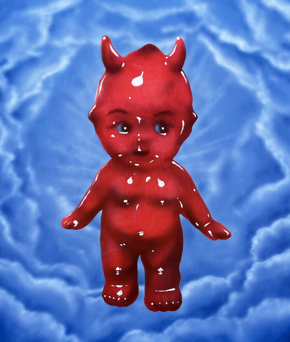 Samuel Almansa - Diablo en el Cielo - Original Artwork