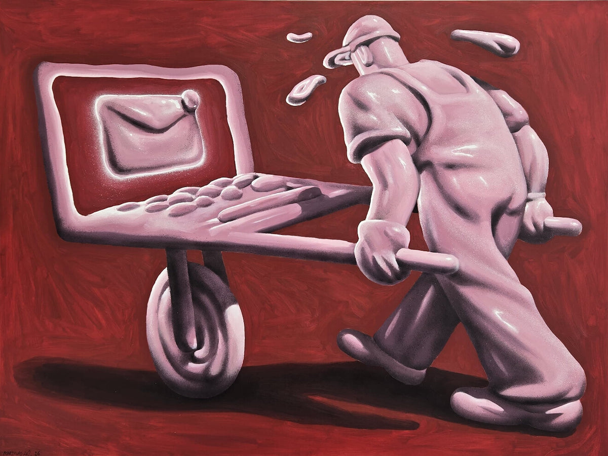 Martynas Auž - Labourer - Original Artwork