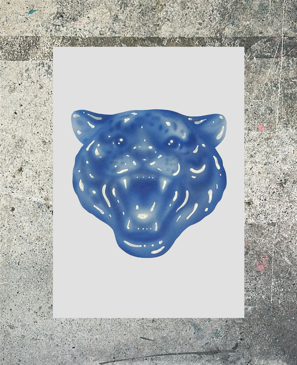 Samuel Almansa - Tiggy is Still Growing - Original Artwork